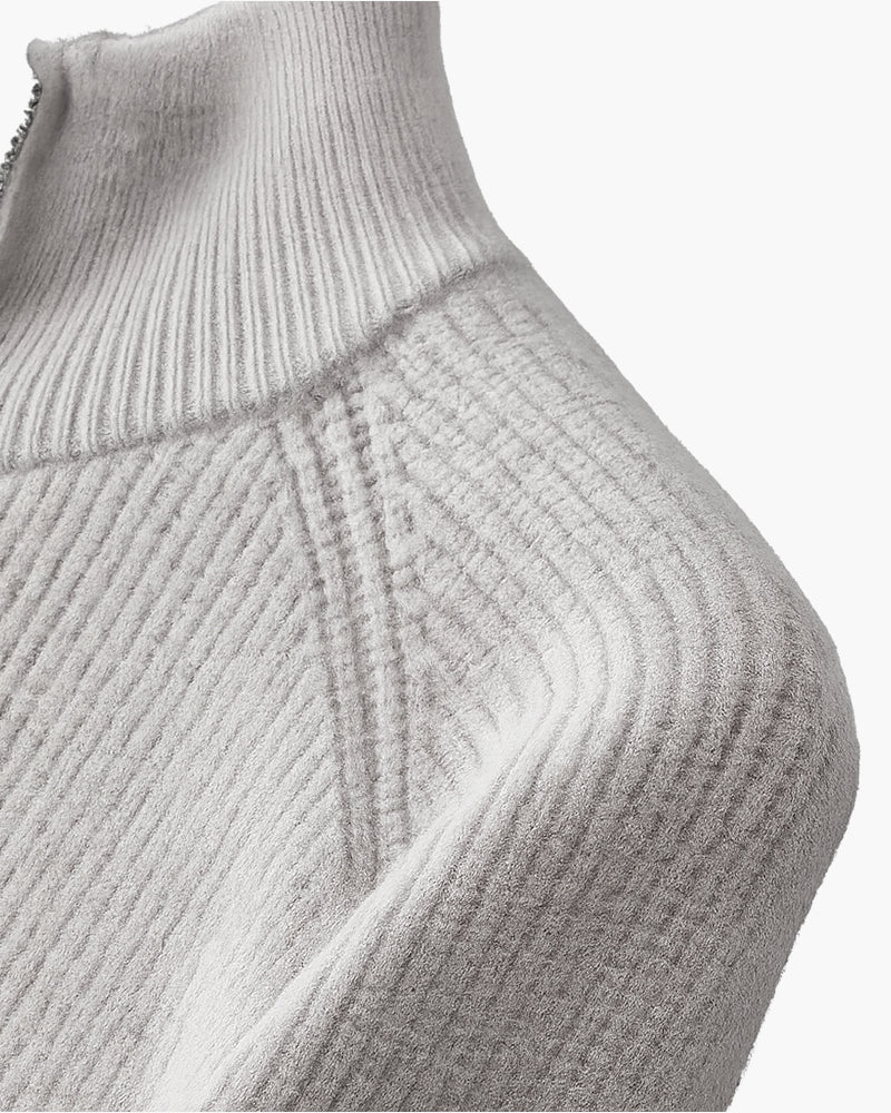 Amalfi Wool Gilet with Full Zip