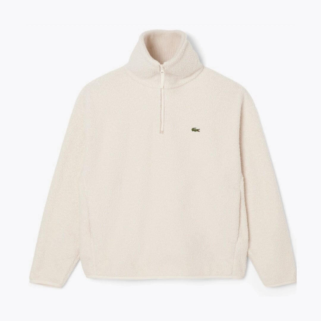 LC Fleece Sweatshirt with High Zip Neck