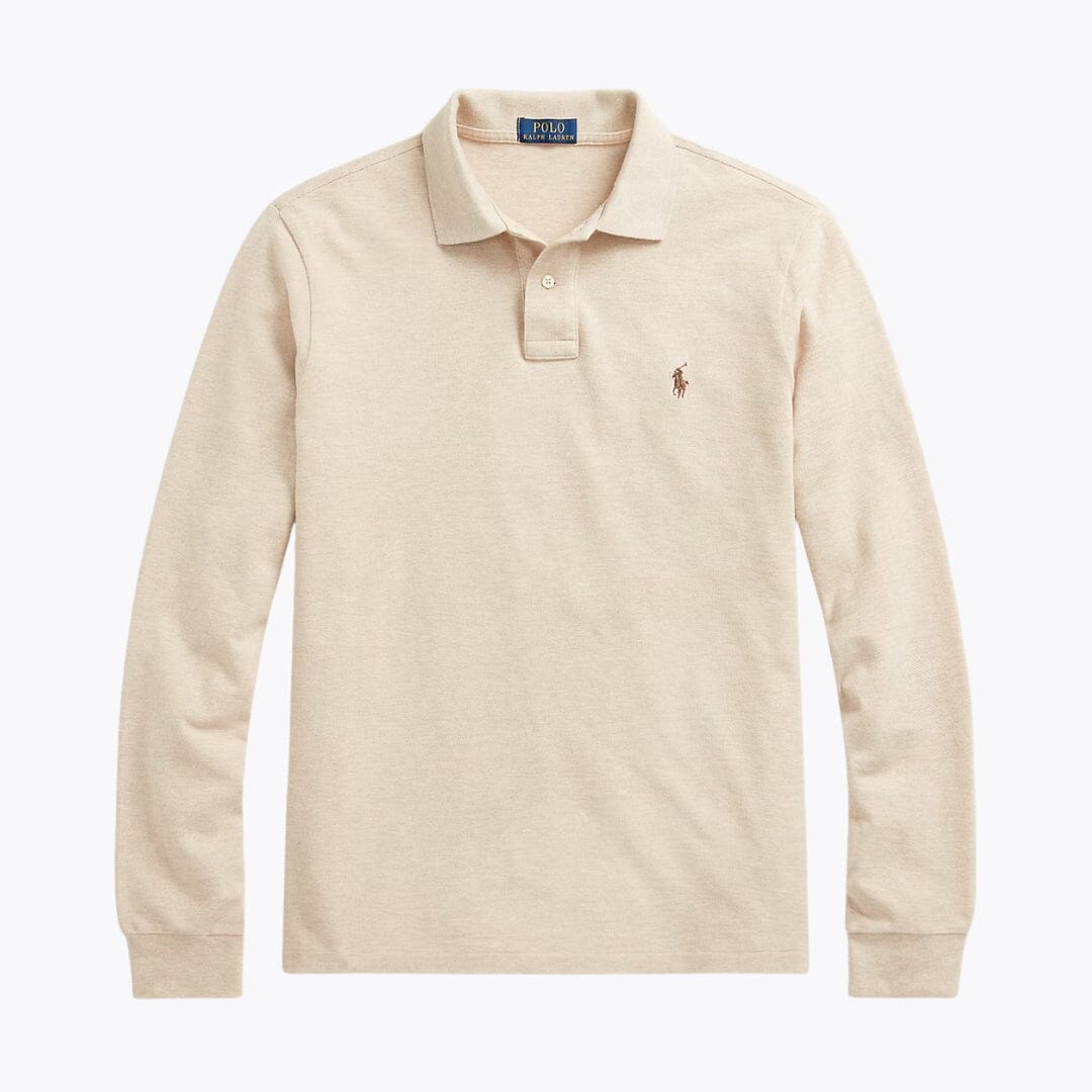 RL Mesh Long Sleeve Polo Shirt