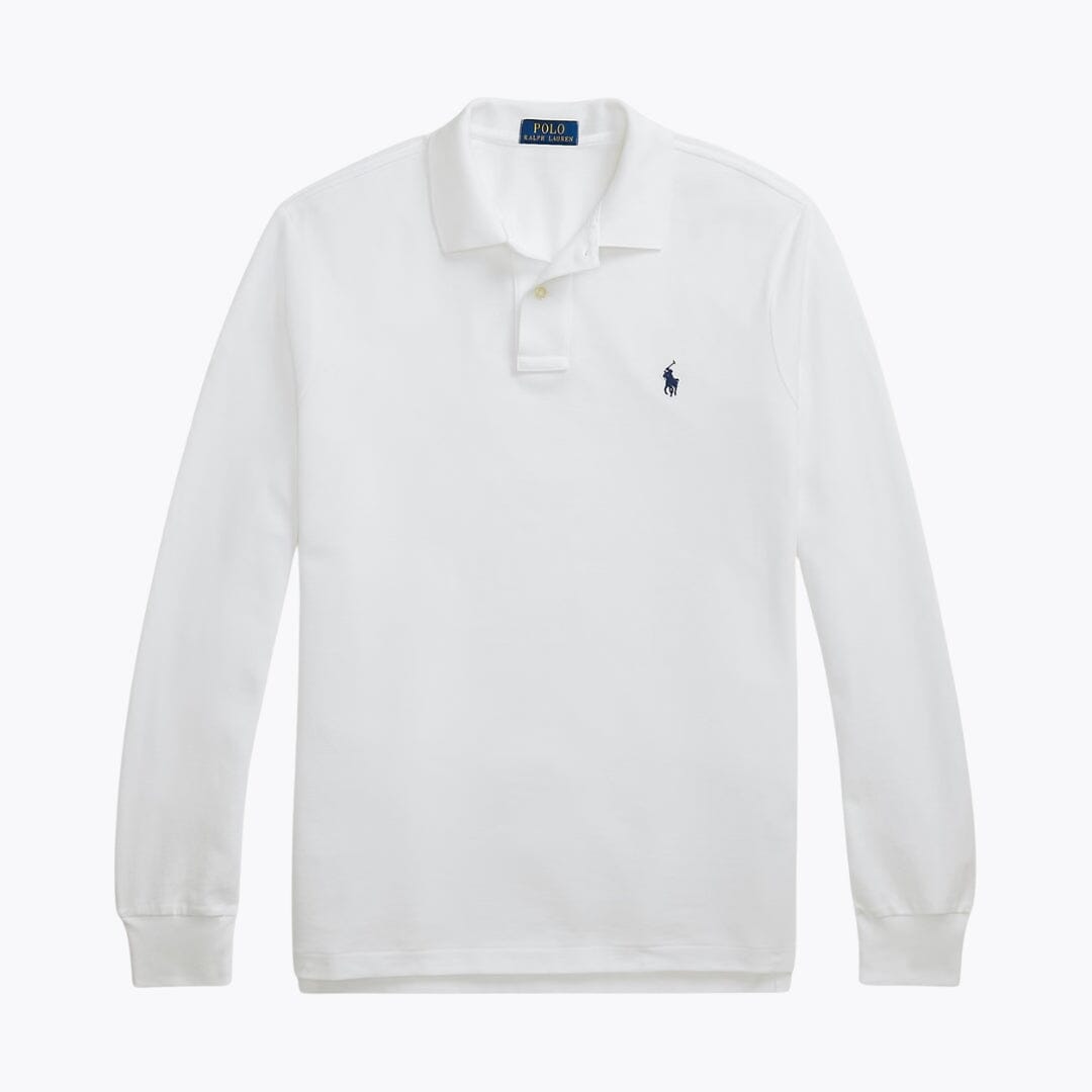 RL Mesh Long Sleeve Polo Shirt